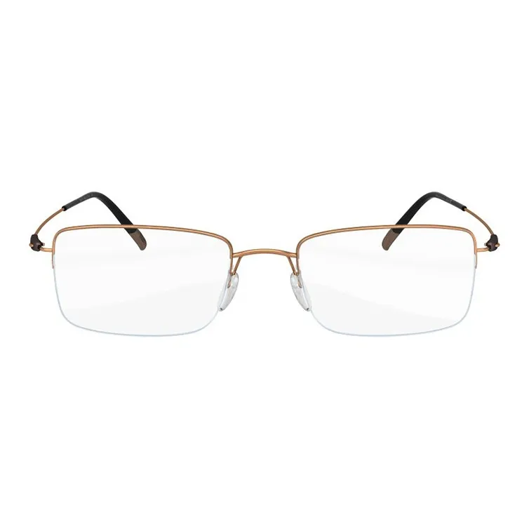 SILHOUETTE Titanium Square Myopia Optical Glass Men's-10