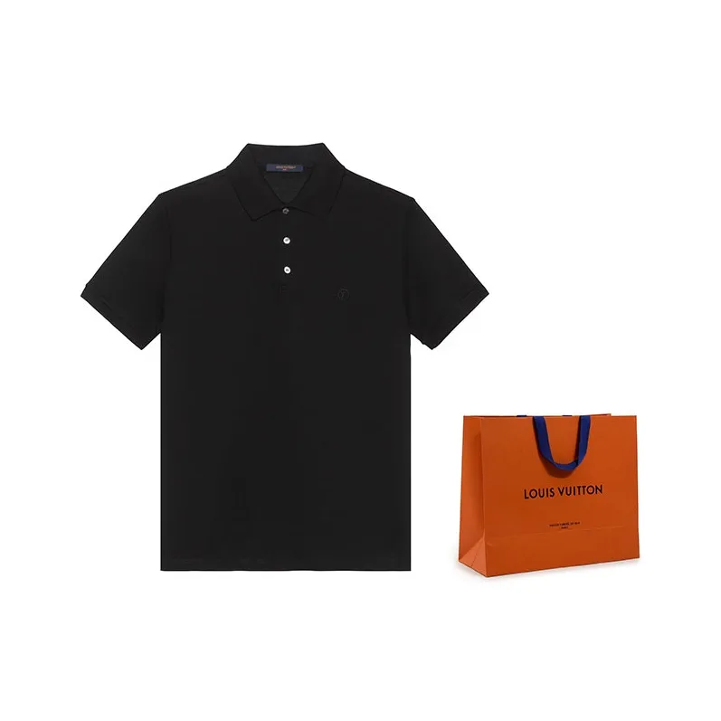 LOUIS VUITTON 1A1S8K Classic Short Sleeve Pique Polo-5