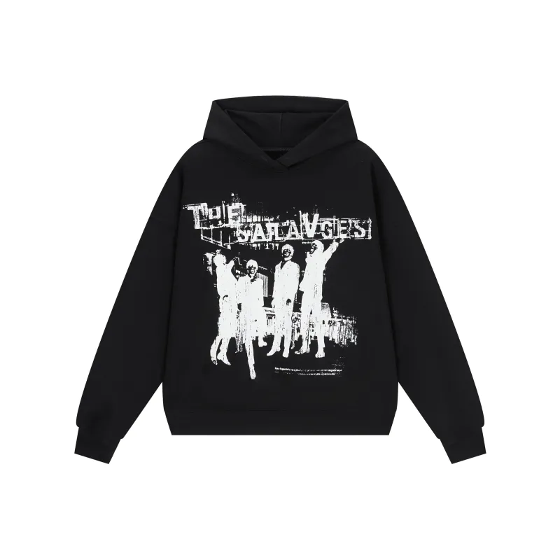 THE SALVAGES FASHION CLUB Sweatshirt Unisex Black-0