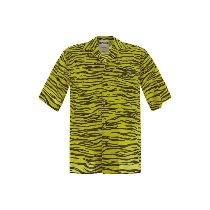 MOSCHINO Shirts Men Yellow-0