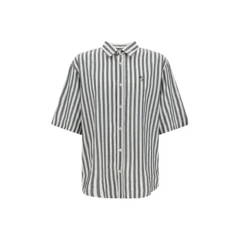 Acne Studios Stripe Button Up Shirt