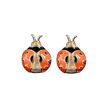 IDEE CREATIVE IDEA FOR YOU Gold Plated Stud Earrings Women's
