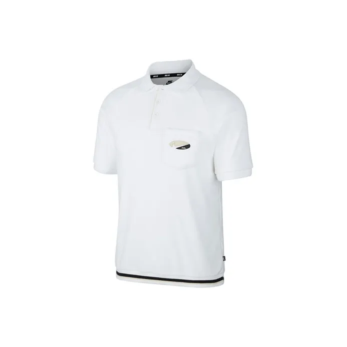 Nike Polo Shirts Men White-0