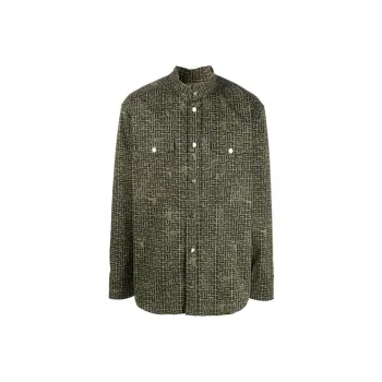 BALMAIN Shirts Men Green