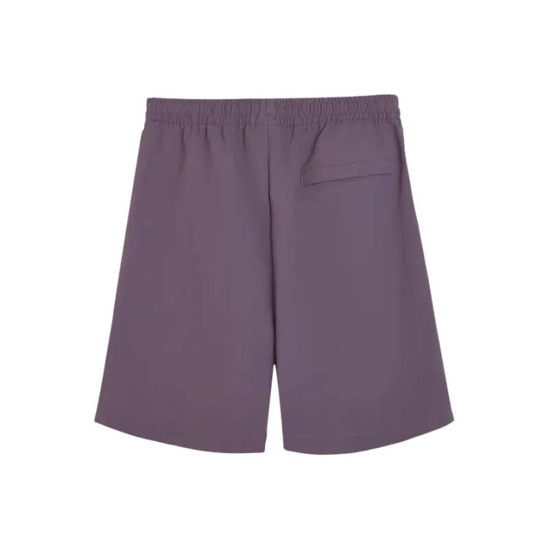 PUMA SelectWOVEN Casual Shorts Unisex Charcoal Gray Purple 46-1