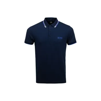 HUGO BOSS Polo Shirt Men's Navy Blue