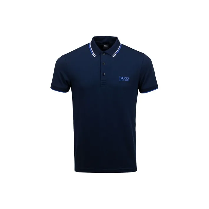 HUGO BOSS Polo Shirt Men's Navy Blue-0