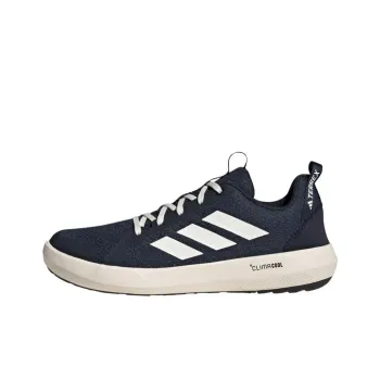 Adidas Terrex Boat Anti Slip Wear Resistant Low Top Hiking Shoes Unisex Dark Blue