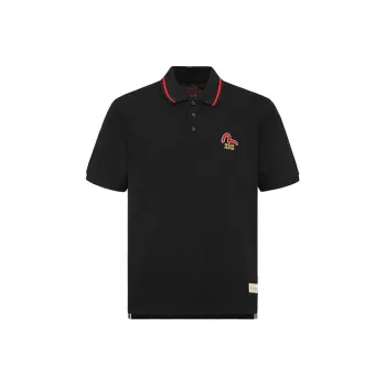 EVISU Polo Shirts Men Black