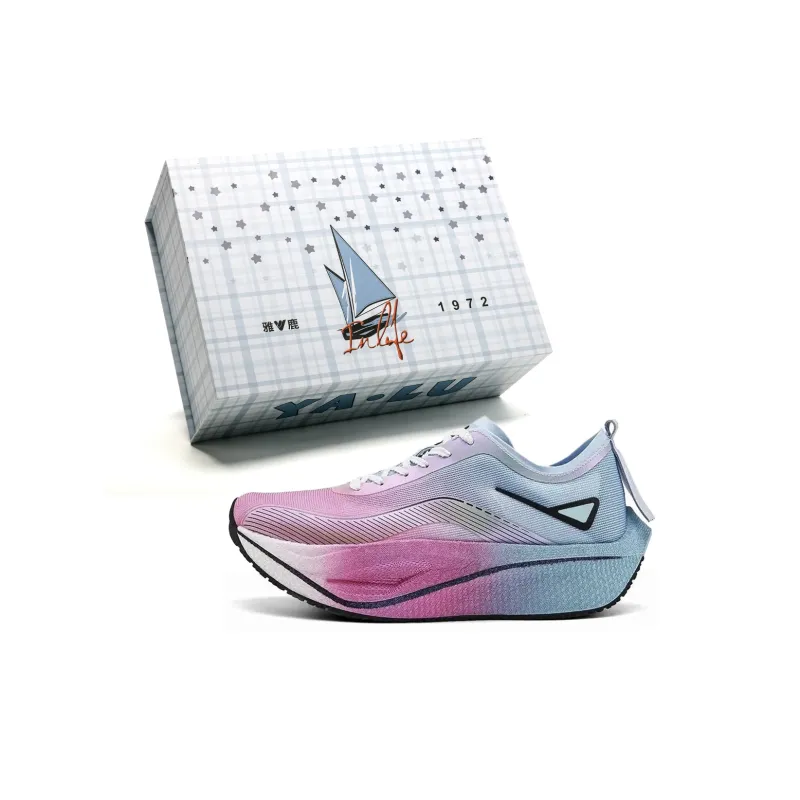 Yalu Shock Absorbers Low Top Full Length Carbon Plate Running Shoes Unisex-23