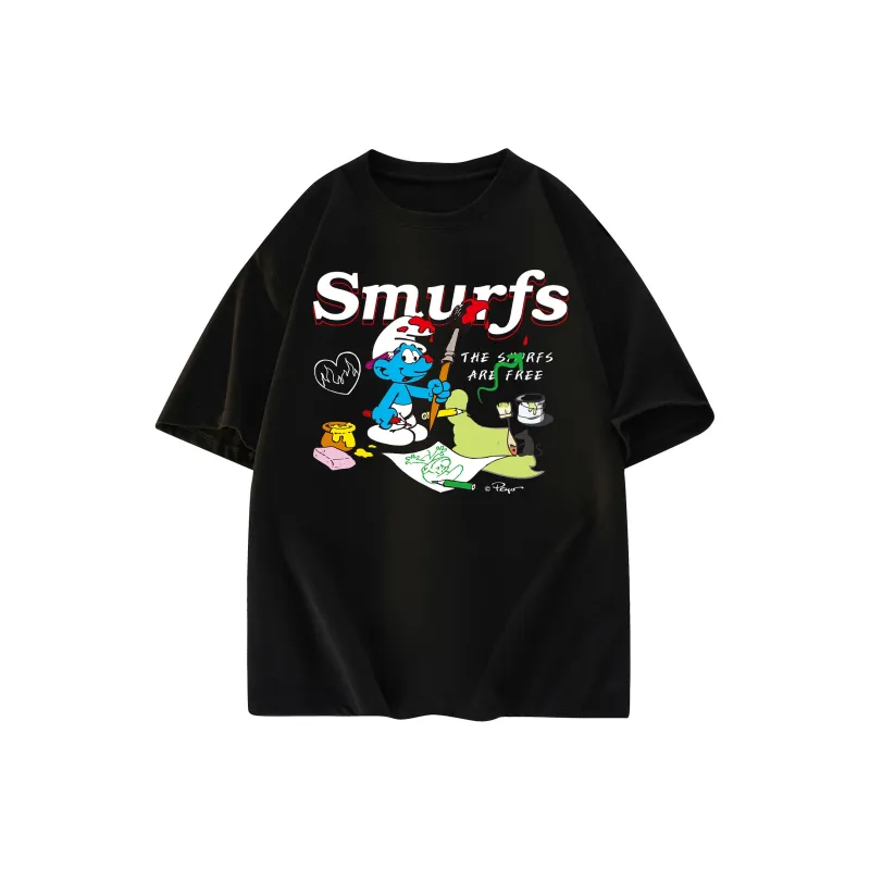 The Smurfs T Shirts Unisex-4