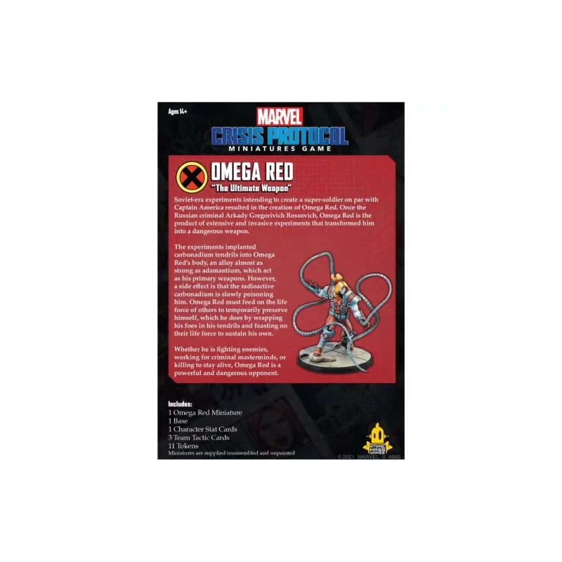 ASMODEE x MARVEL Crisis Protocol Red Omega, English Edition Board Games-2