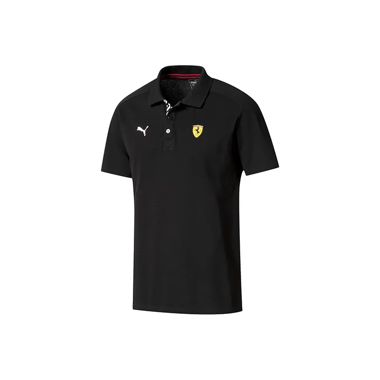 PUMA Polo Shirts Men Black-0
