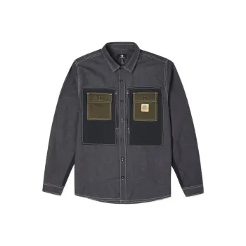Converse Shirts Men Ink Black