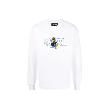 Disney X KARL LAGERFELD / Karl Lagerfeld Jeans Sweatshirts Men White