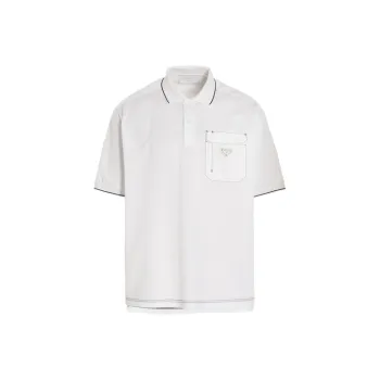 PRADA Polo Shirts Men White