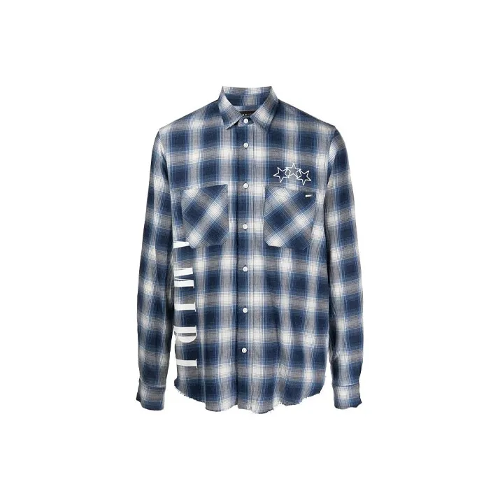 AMIRI Shirts Men Blue-0