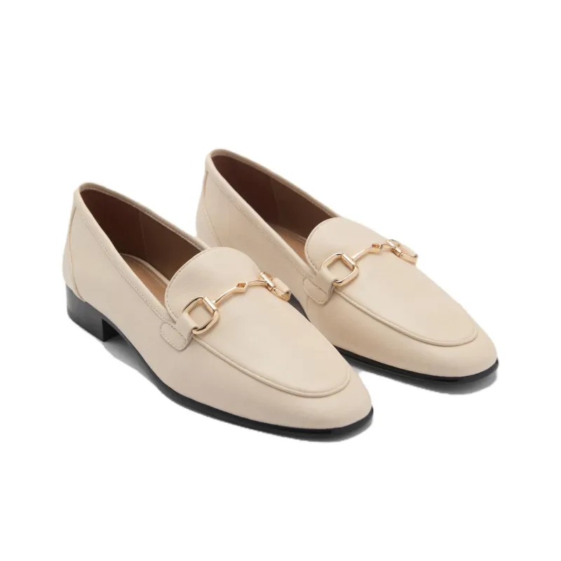 MANGO Loafers Women's Flesh-1
