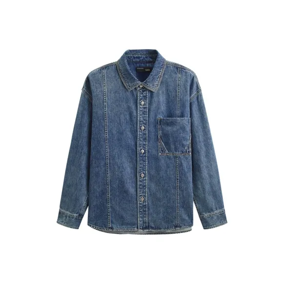 GXG Shirts Unisex Denim Blue-0