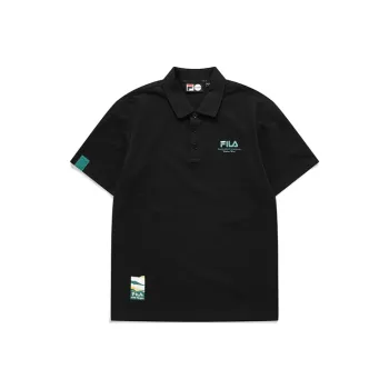 FILA FUSION Polo Shirt Men's Black