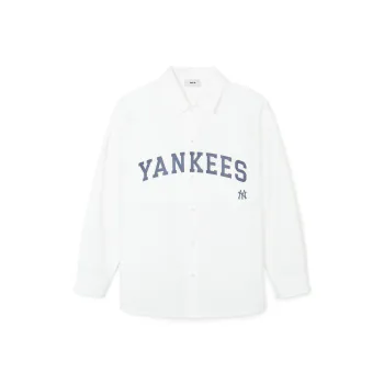 MLB SS24 New York Yankees Shirt Unisex White