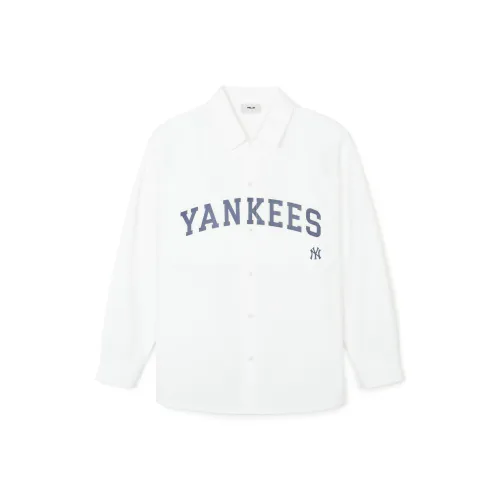 MLB SS24 New York Yankees Shirt Unisex White