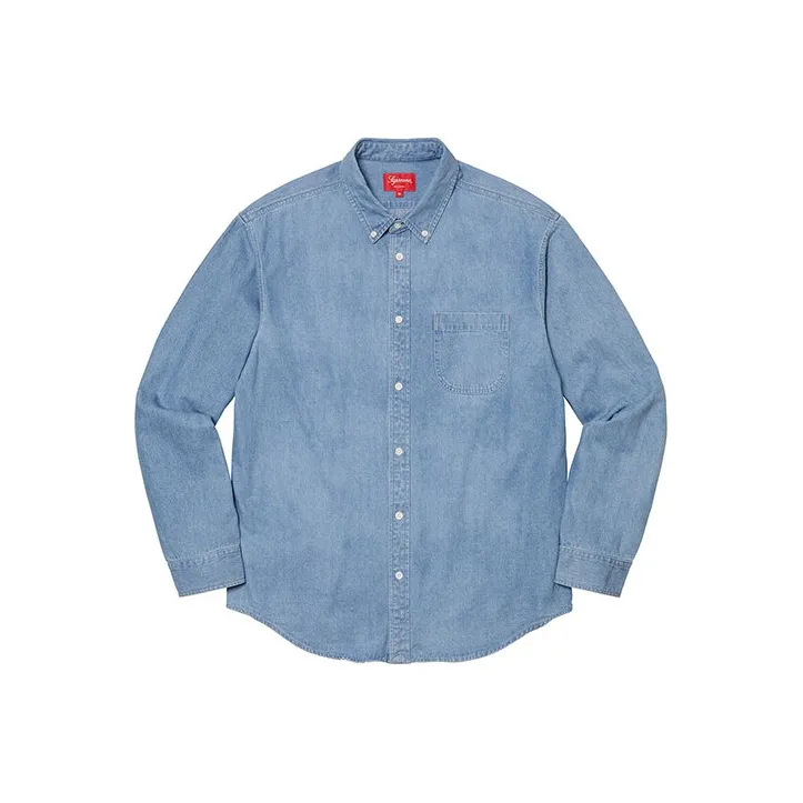 Supreme Appliqué Denim Shirt-2