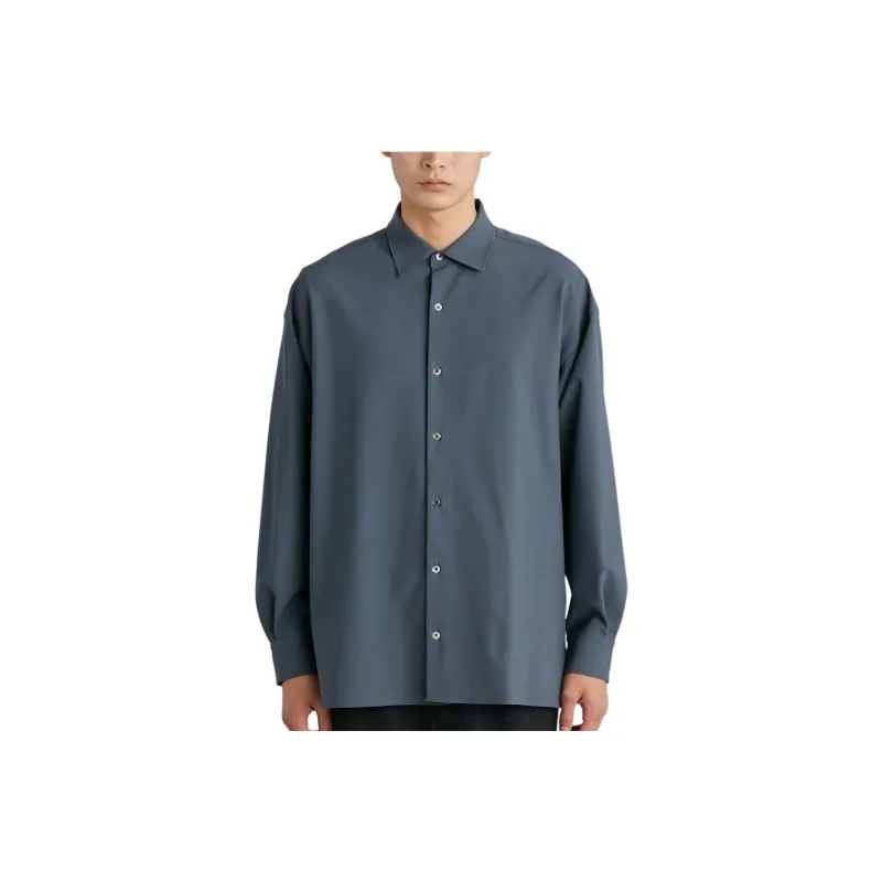 UNITED TOKYO Shirt Men's Blue Gray-0