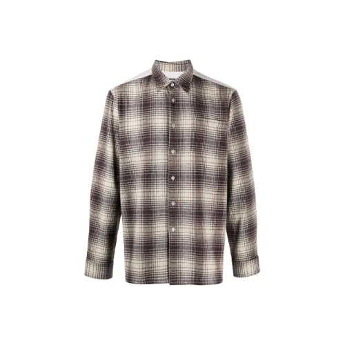 RAF SIMONS Shirts Men Brown