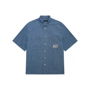 Teenie Weenie Men Denim Series 24SS Shirt Summer Unisex