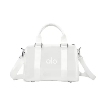 Alo Yoga Nylon Shoulder Bag, Crossbody Bag, Handbag Mini Women's White