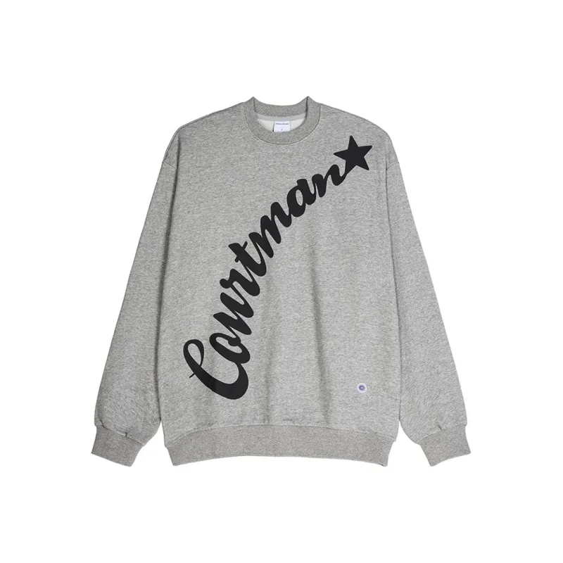 COURTMAN Sweatshirt Unisex Gray-0
