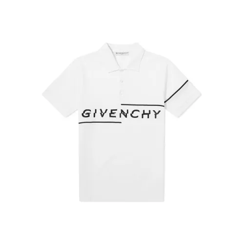 Givenchy Polo Shirts Men White