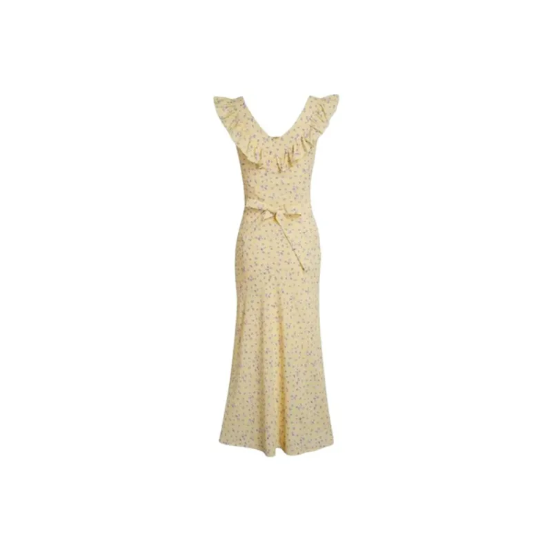 BIFH Sleeveless Dress Women's Lemon-1