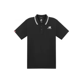 New Balance Polo Shirts Men Black