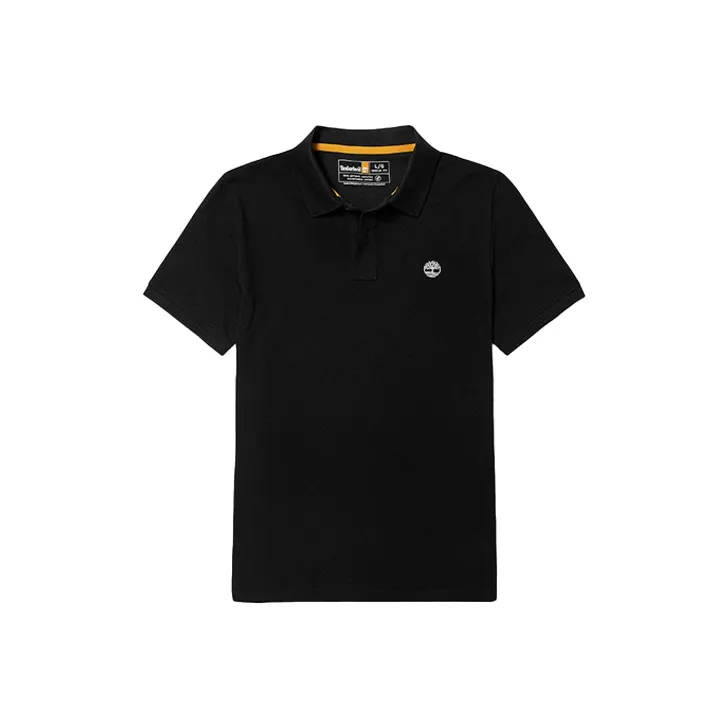 Timberland Polo Shirt Men's Black-0