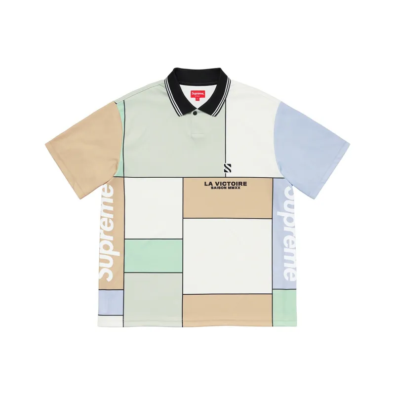 Supreme Colorblocked Soccer Polo-0