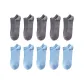 10 Pack (Dark Gray 5+Sky Blue 5)