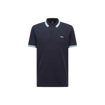 HUGO BOSS Polo Shirt Men's Dark Blue