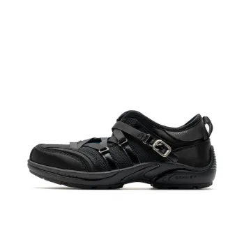 Mule Donkey Low Top Casual Shoes Women's Night Owl Black