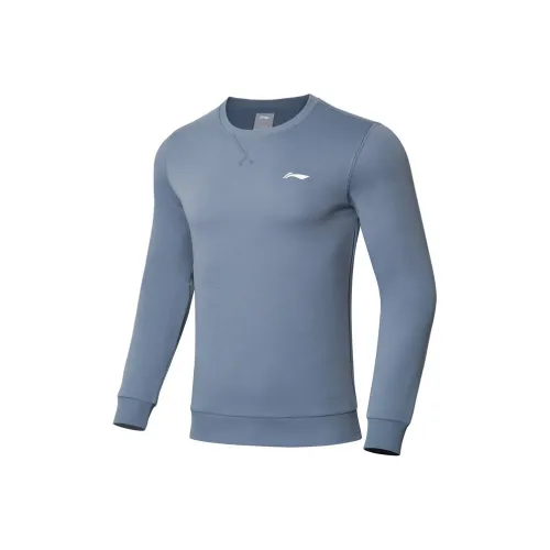 LINING Sweatshirts Unisex Flint Stones Blue