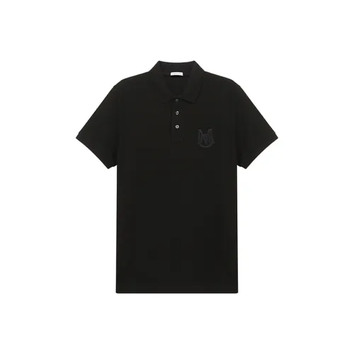 Moncler Polo Shirts Men Black