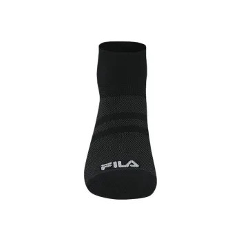 FILA Fitness Ankle Socks Men's 1 Pack Jet Black