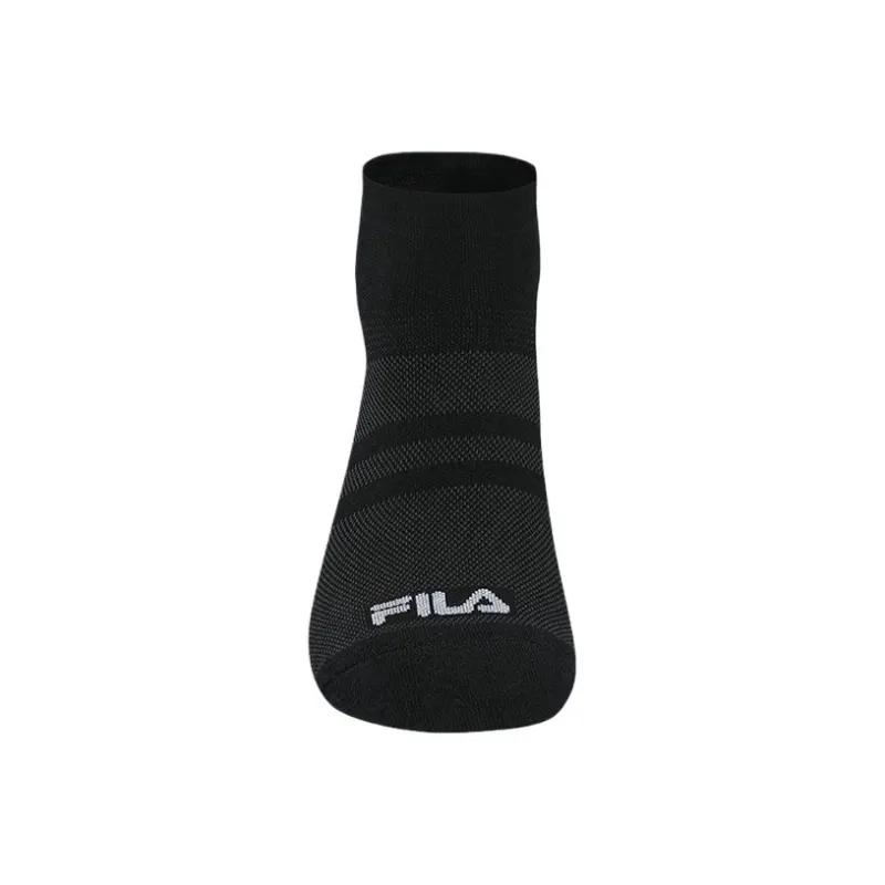 FILA Fitness Ankle Socks Men's 1 Pack Jet Black-0