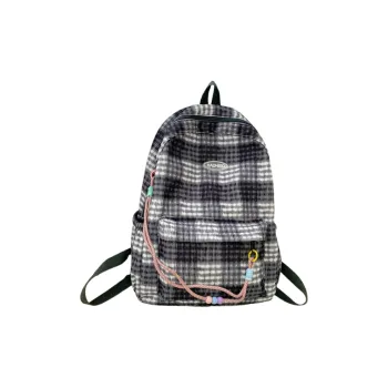 Yalu Corduroy Backpack Unisex Black/Green/Blue/Pink