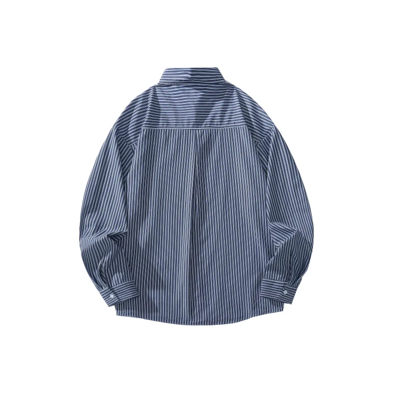 OGEK Shirt Unisex Blue White Stripes-12