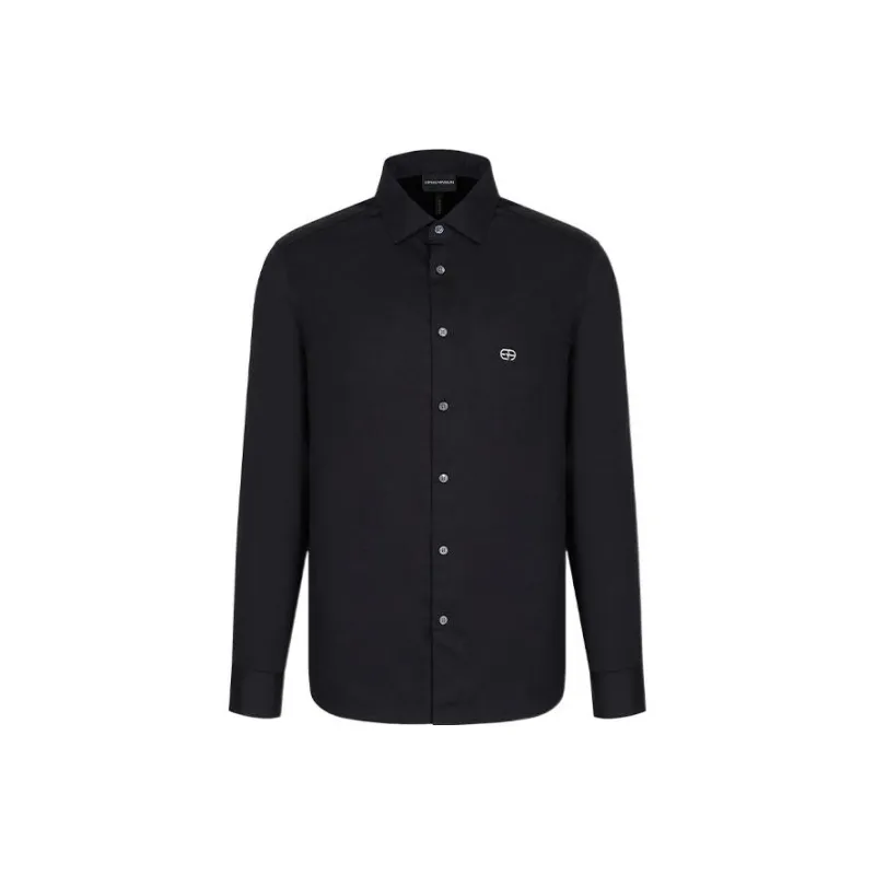 EMPORIO ARMANI SS22 Shirt Men's Black-0