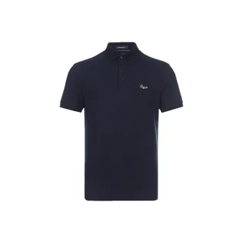 Ermenegildo Zegna Polo Shirts Men Dark Blue