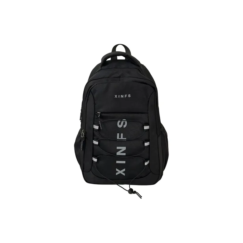 Tong Tong Rabbit Nylon Backpack Unisex Gray/Black-5