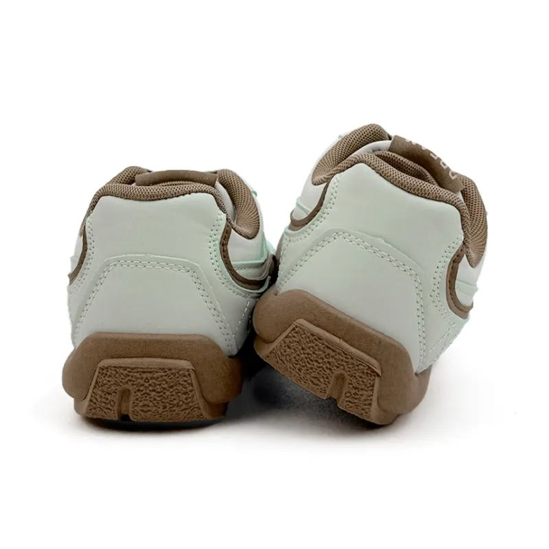 Mengsai Support Abrasion Resistant Low Top Casual Shoes Women's Mint Chocolate-5
